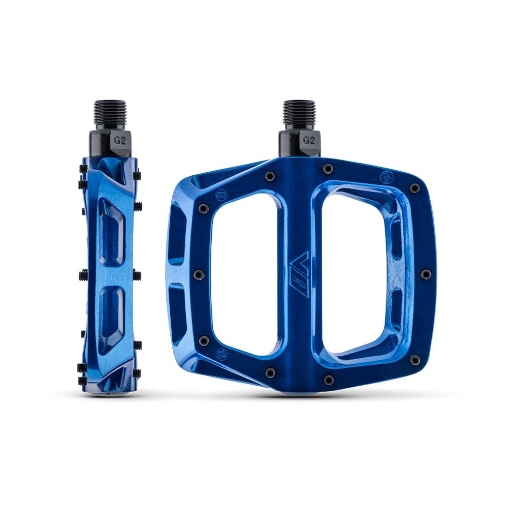 DMR V8 Pedal Electric Blue The Cycle Company