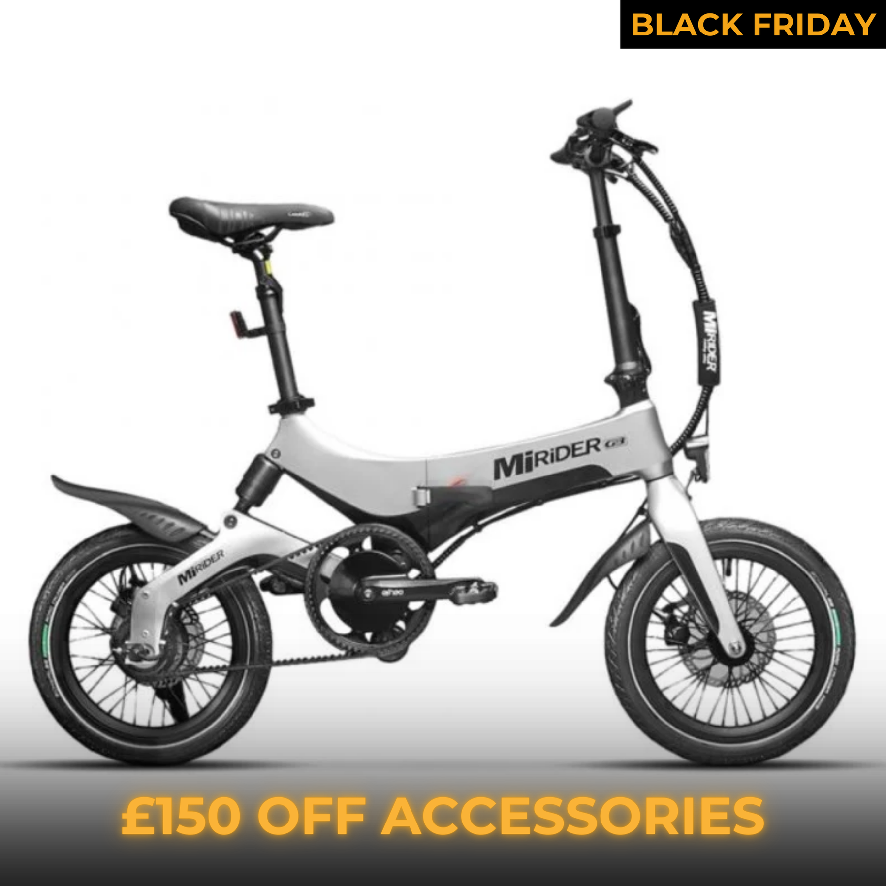 MiRider GB3 Foldable EBike The Cycle Company